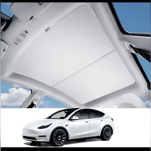 TESLA MODEL Y HALOBLK ROOF SUNSHADE W/ STORAGE BAG